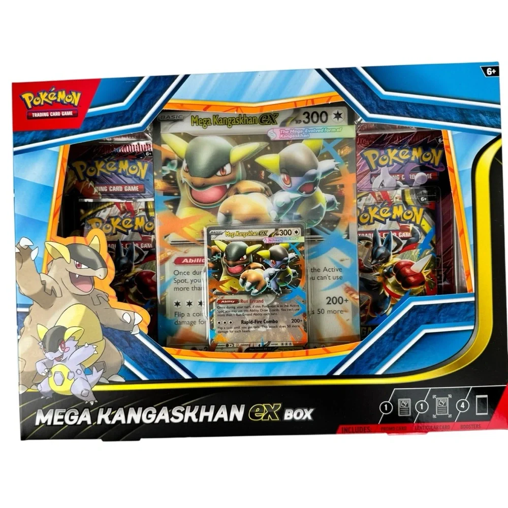 NEW Pokemon TCG Mega Kangaskhan Ex Collection w/Promo + 4 Packs SEALED BOX 5126